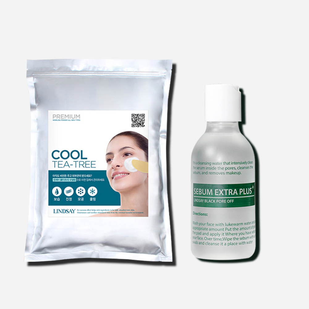 린제이 티트리 모델링팩 1kg+린제이 피지연화제 150ml